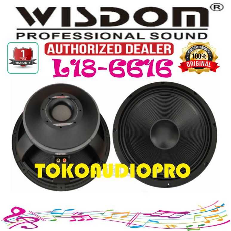 Wisdom L186616 Speaker Component Wisdom L18-6616