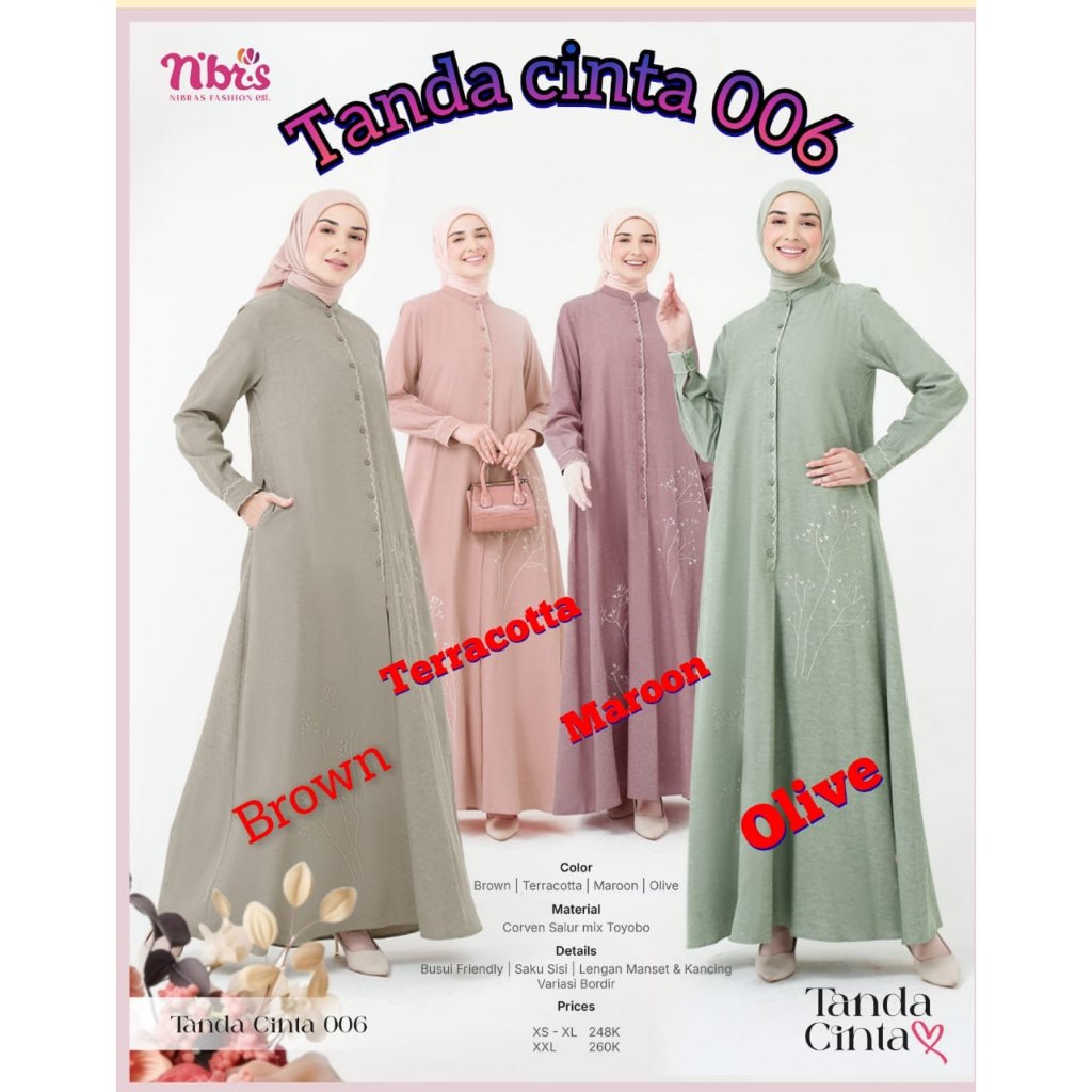 NIBRAS GAMIS TANDA CINTA 006