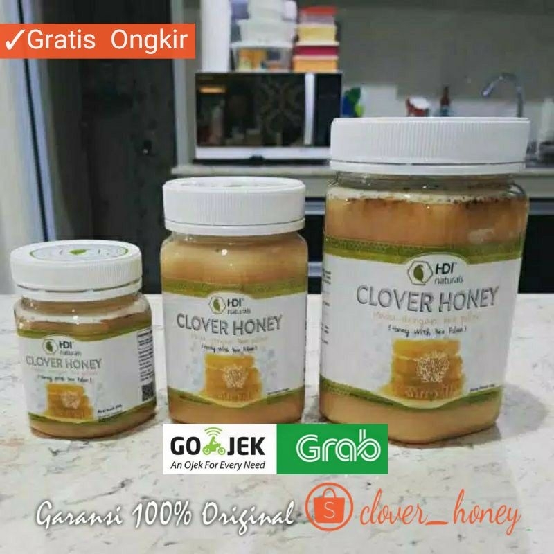 

Madu Cloverr 1 Kg / 500 gr / 250gr ORIGINAL