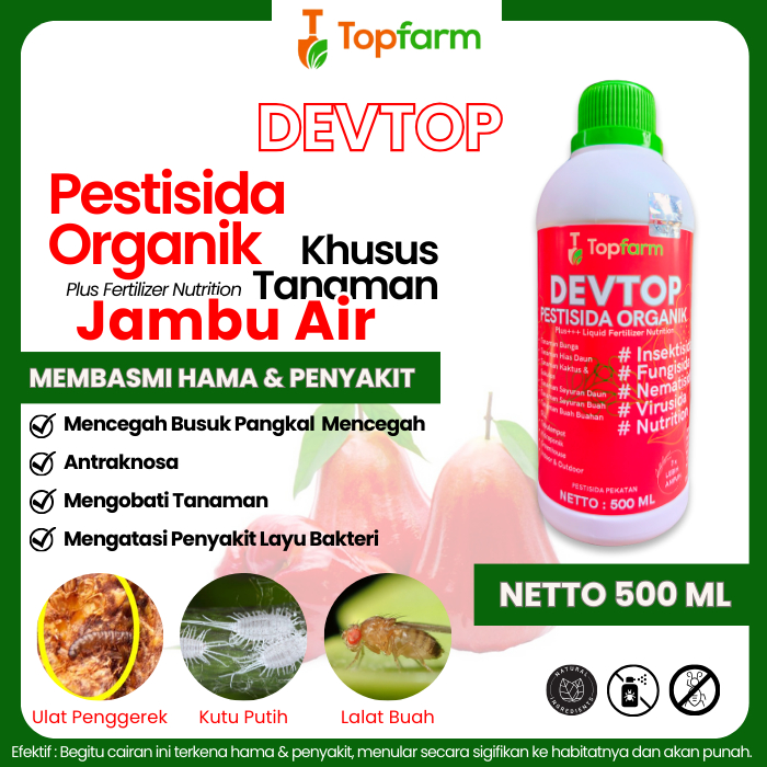Promo Obat Hama Daun Pohon Jambu Air / Obat Hama Ulat Buah Jambu Air / Obat Pembasmi Ulat Daun Jambu