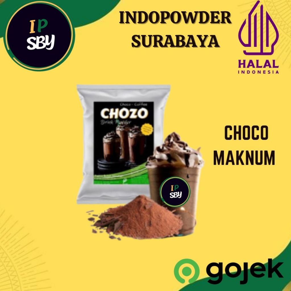 

IDPSBY | Bubuk Minuman CHOCO MAKNUM 1KG | Powder CHOCO MAKNUM 1KG | Bubuk CHOCO MAKNUM