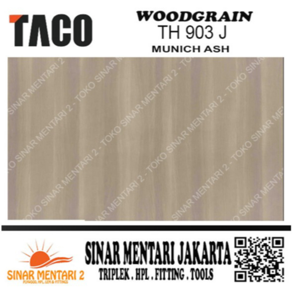 TACO HPL WOODGRAIN TH 903 J MUNICH ASH