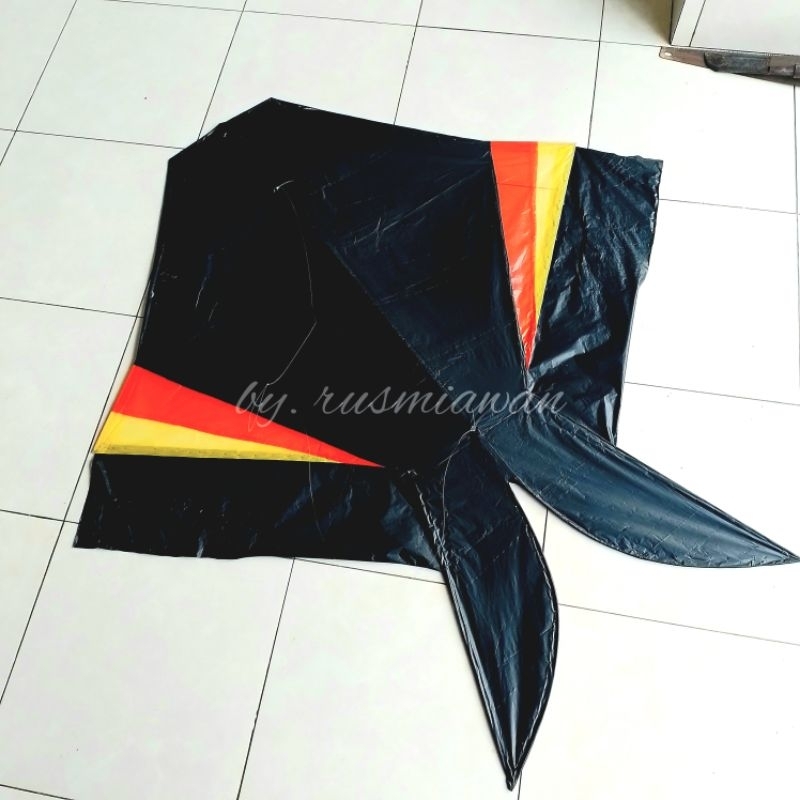 Layangan Cotek Belolong 1 meter knockdown siap terbang