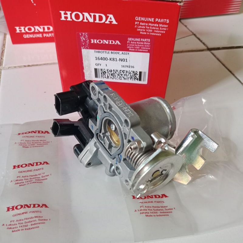 Throttle Trotol Body Honda Beat Esp Beat Street Beat POP 2015-2019.