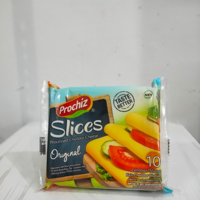 

Prochiz Slices 10'S / Keju Prochiz / Keju Lembaran / Keju slice sachet isi 10