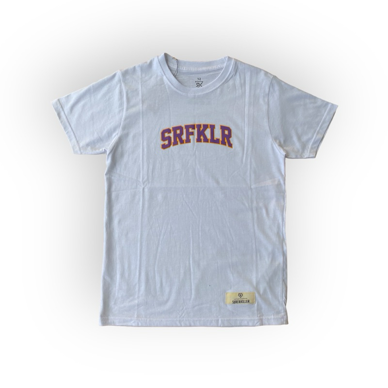 Surfakiller Kaos Font SFKLR Putih