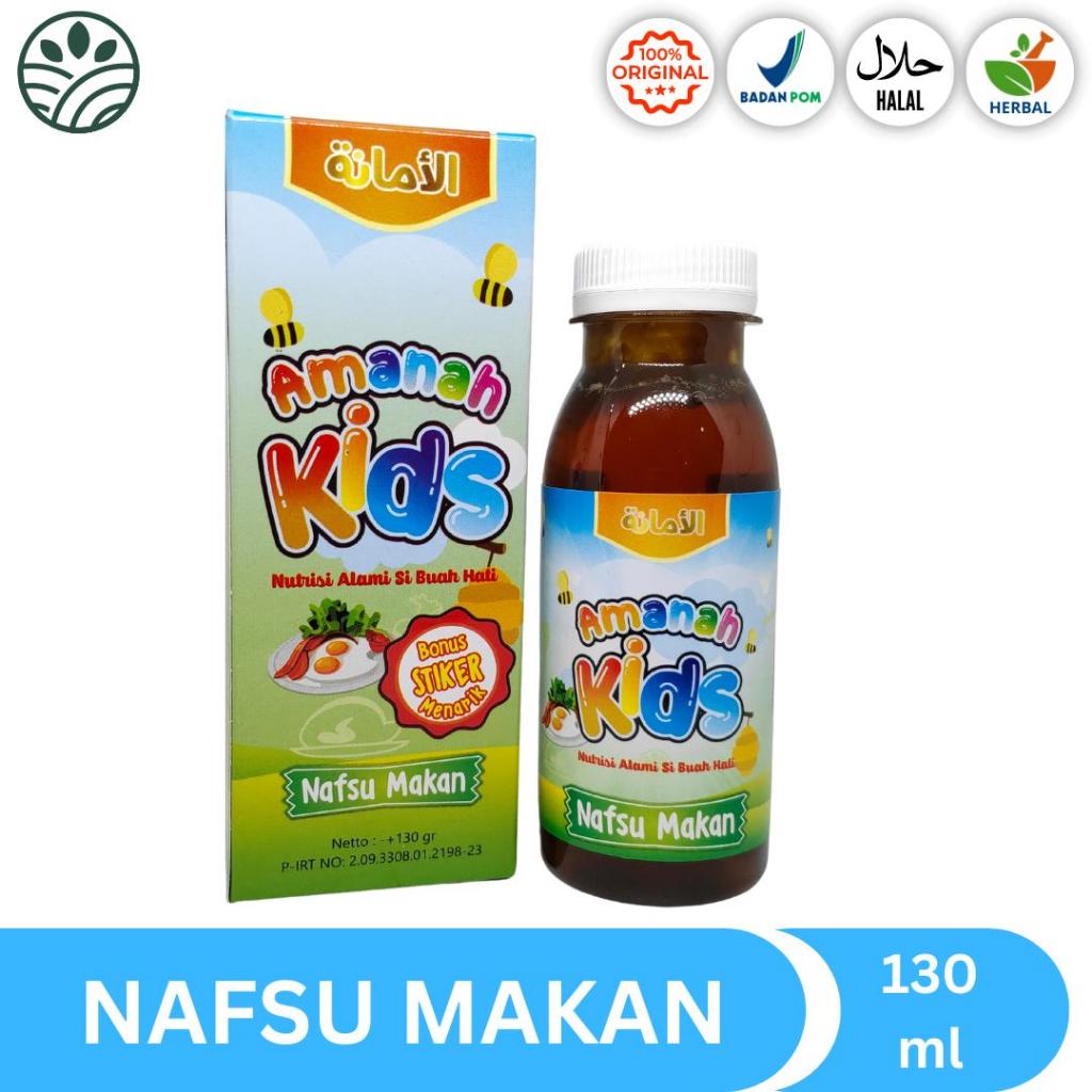 

MADU AMANAH KIDS NAFSU MAKAN ORIGINAL ISI 130 ML