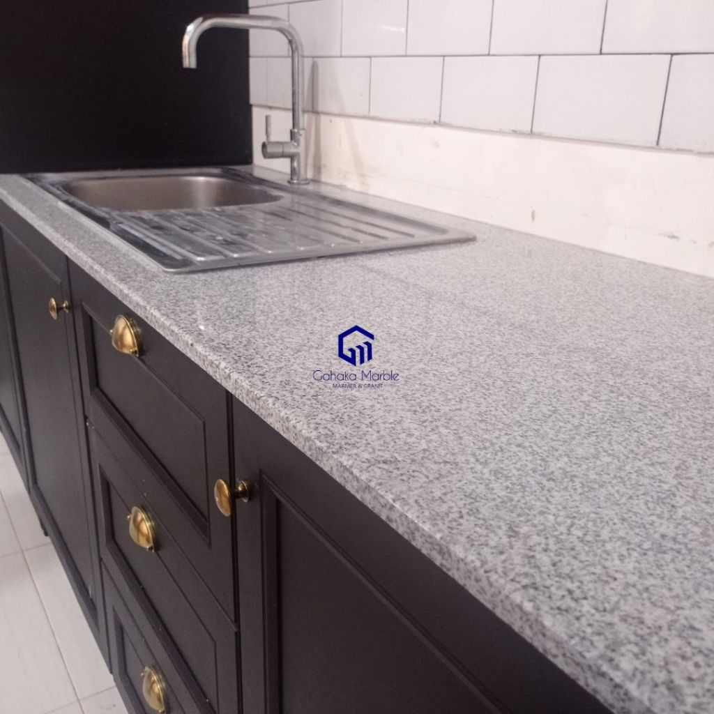 Meja Dapur Granit Star White | Meja Dapur Granit Import | Kitchen Set Granit |