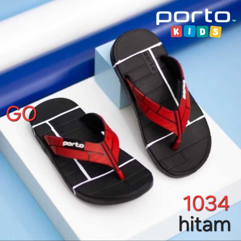 sogo PORTO ANAK 1034 & SC 1110 Sandal Jepit/Slop Sandal Karet Laki/Perempuan Sandal Murah Kekinian