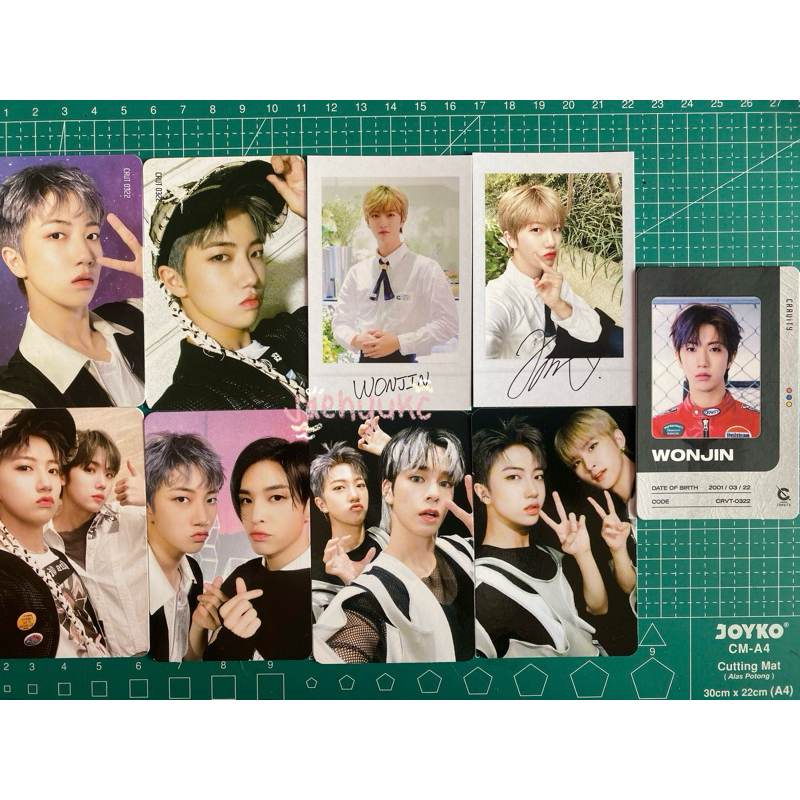 CRAVITY WONJIN PHOTOCARD PC