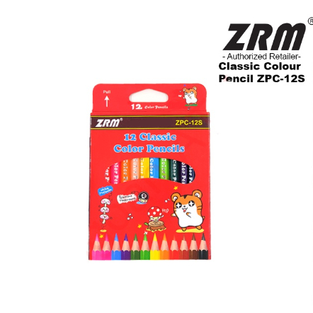 

ZRM - Pensil Warna Pendek Murah / Pencil Color 12W ZPC-12
