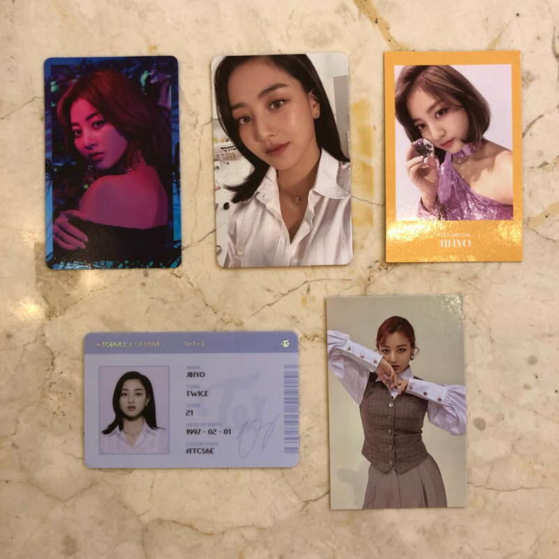 Twice Jihyo Photocard Take All