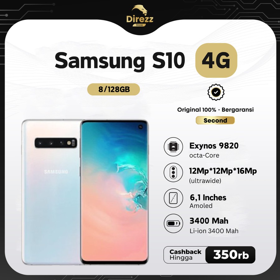 Samsung S10 8/128GB Ex sein Resmi