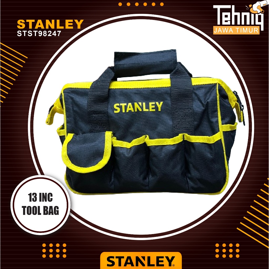 STANLEY STANLEY 13" TOOL BAG / TAS ALAT PERKAKAS