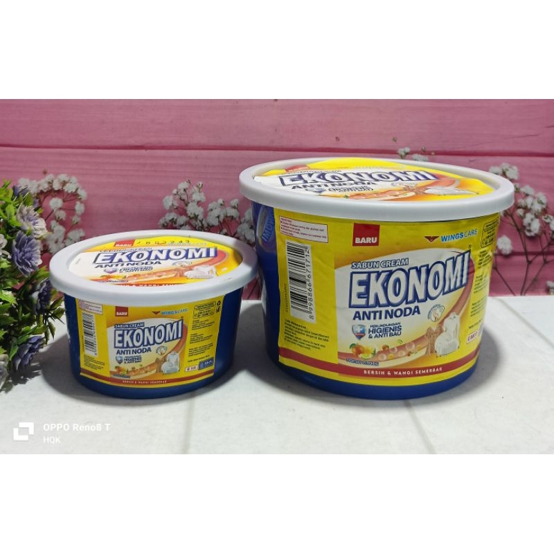 Sabun Cream Ekonomi Anti Noda Fresh Citrus Kemasan Pot