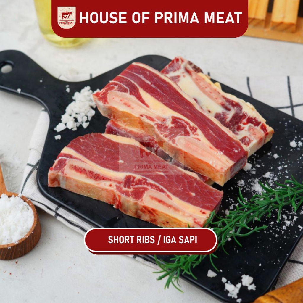 

AUS Short Rib / Daging Iga Sapi Import AUS 500gr
