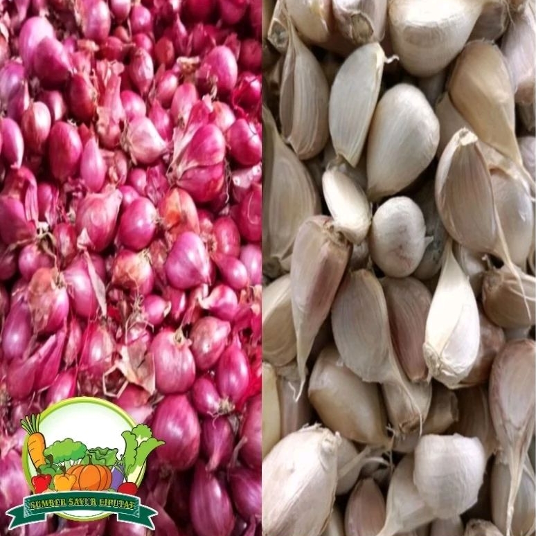 

Bawang merah & bawang putih kating campur 250 gram - KIRIM INSTAN