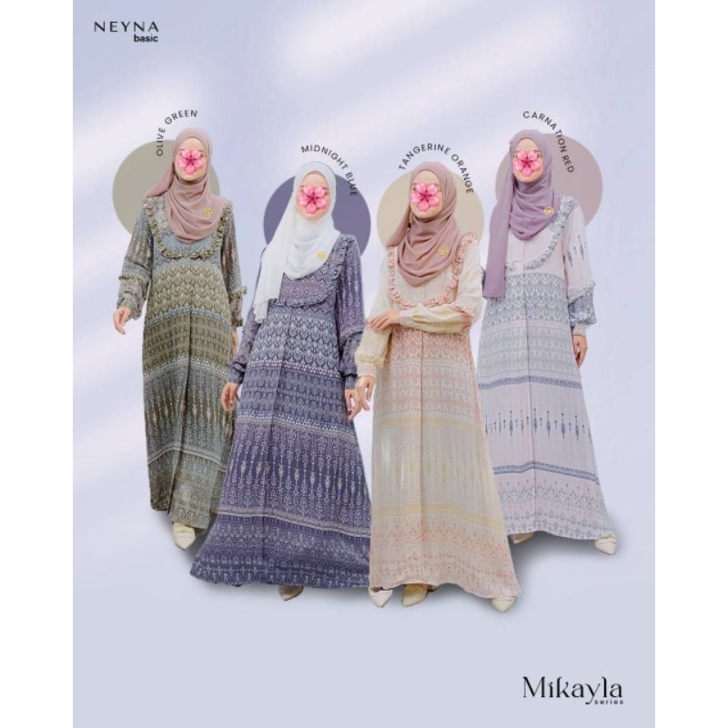MIKAYLA SERIES DRESS (GAMIS ONLY) BY NEYNA BASIC
