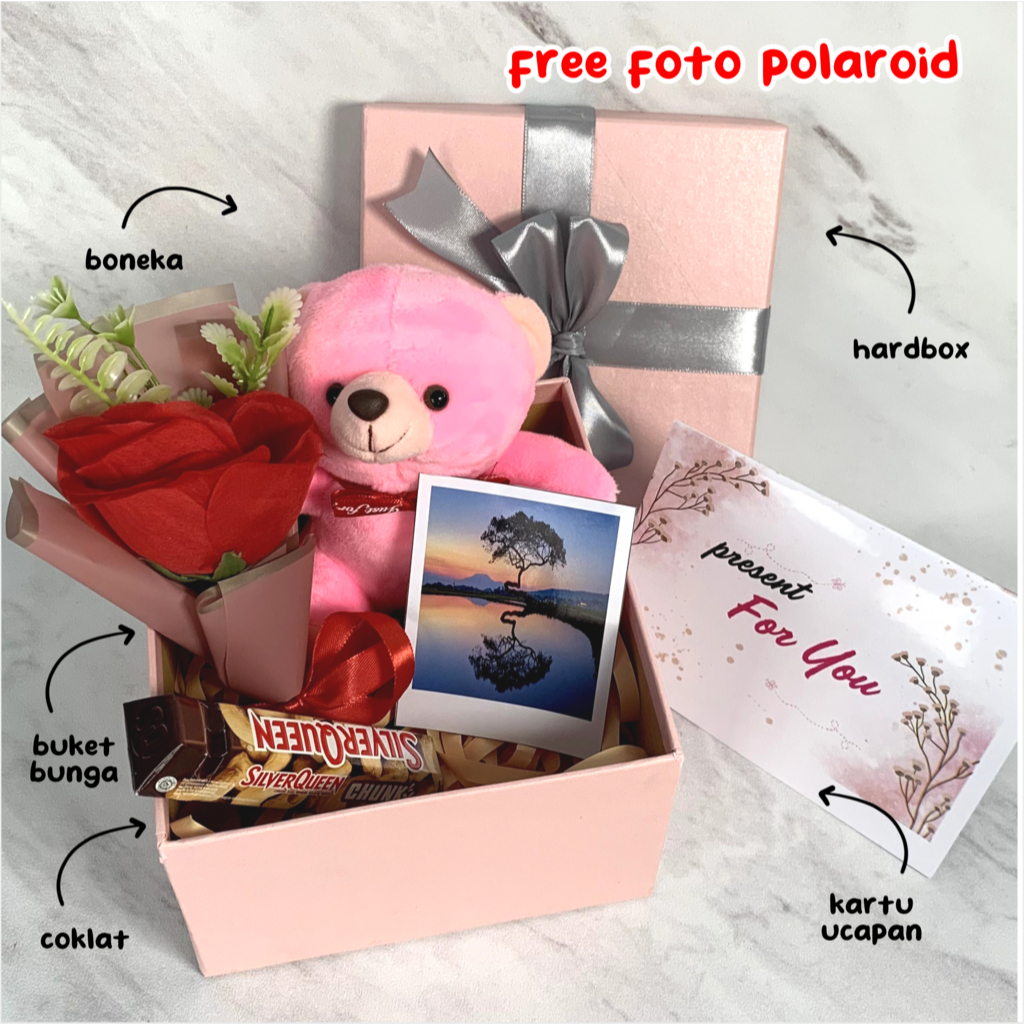Leeopard Kado Ulang Tahun Cewek Hampers Ultah Pacar Cewek Hadiah Anniversary Kado Valentine Premium