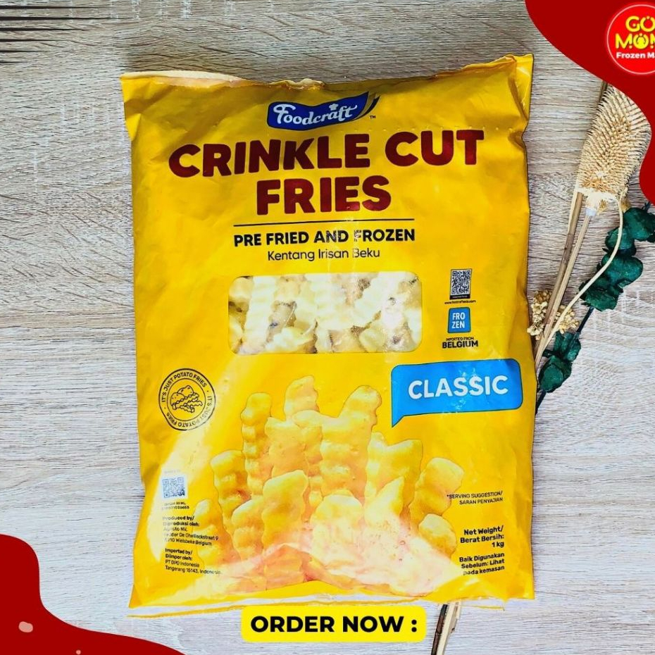 

FOODCRAFT CRINKLE CUT 1KG