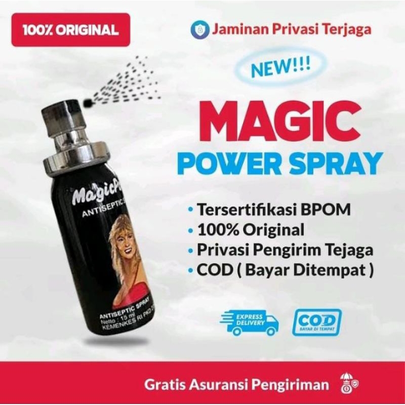 magic power spray tissue magic