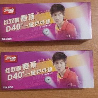 BOLA PINGPONG DHS D4 1 BINTANG 1 DHS 1 STAR ORIGINAL KODE C5U7
