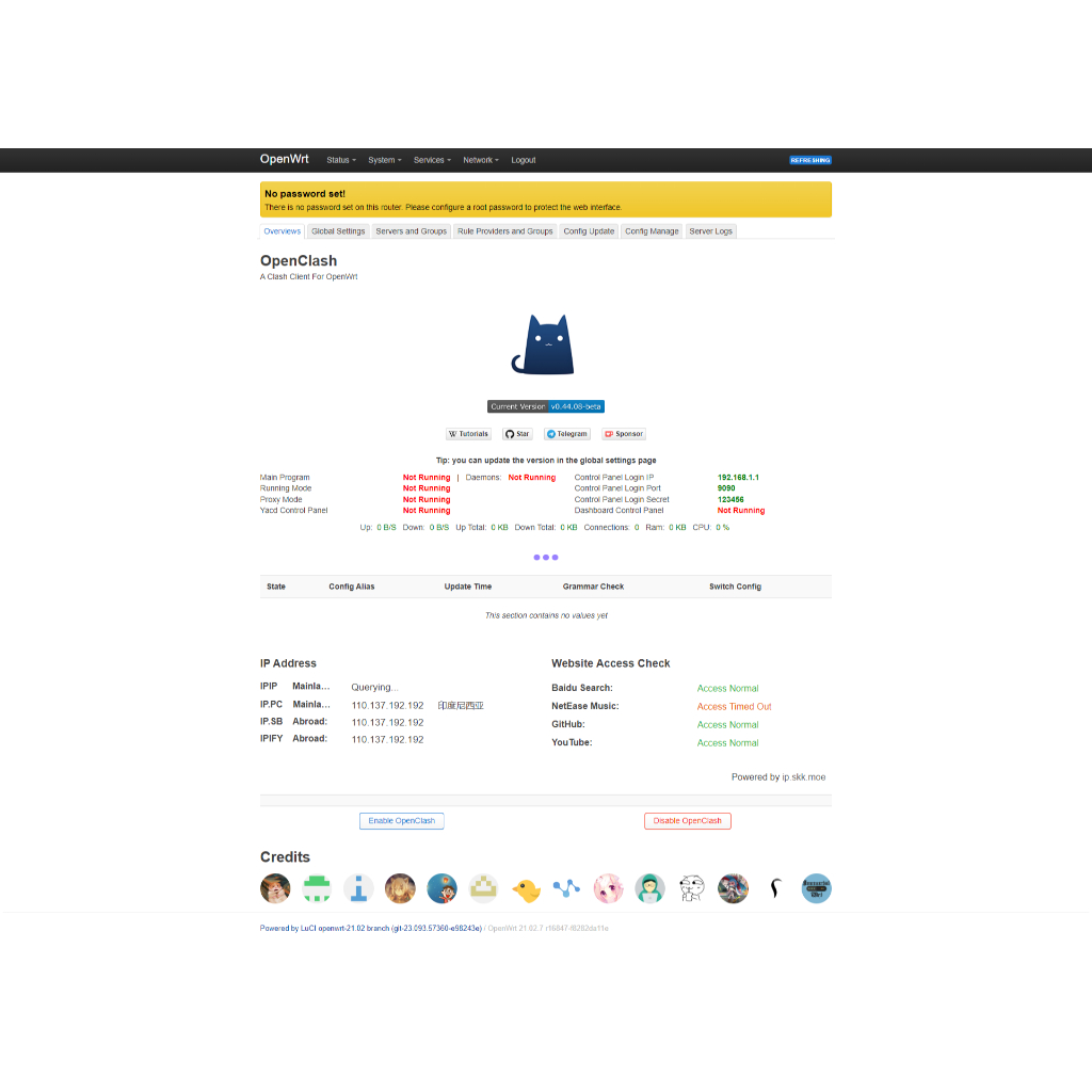 Openclash Openwrt Router