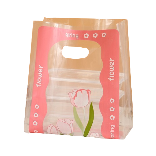 

Paper Bag - Kantong Plastik Spring Mawar Pink Tas Kado Gift Bag Hadiah Lucu Cute