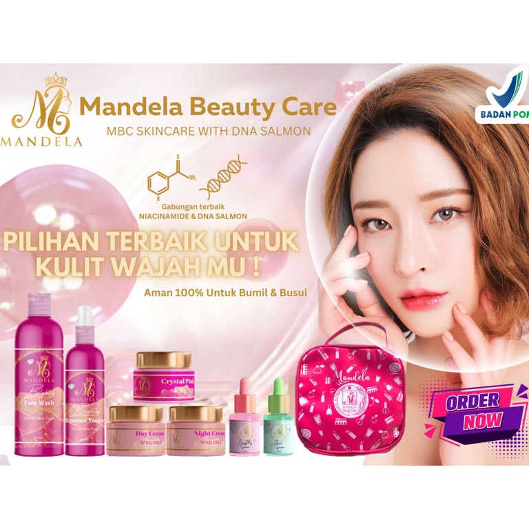 Skincare MBC  MANDELA BEAUTY CARE  AMAN BPOM b J5W6