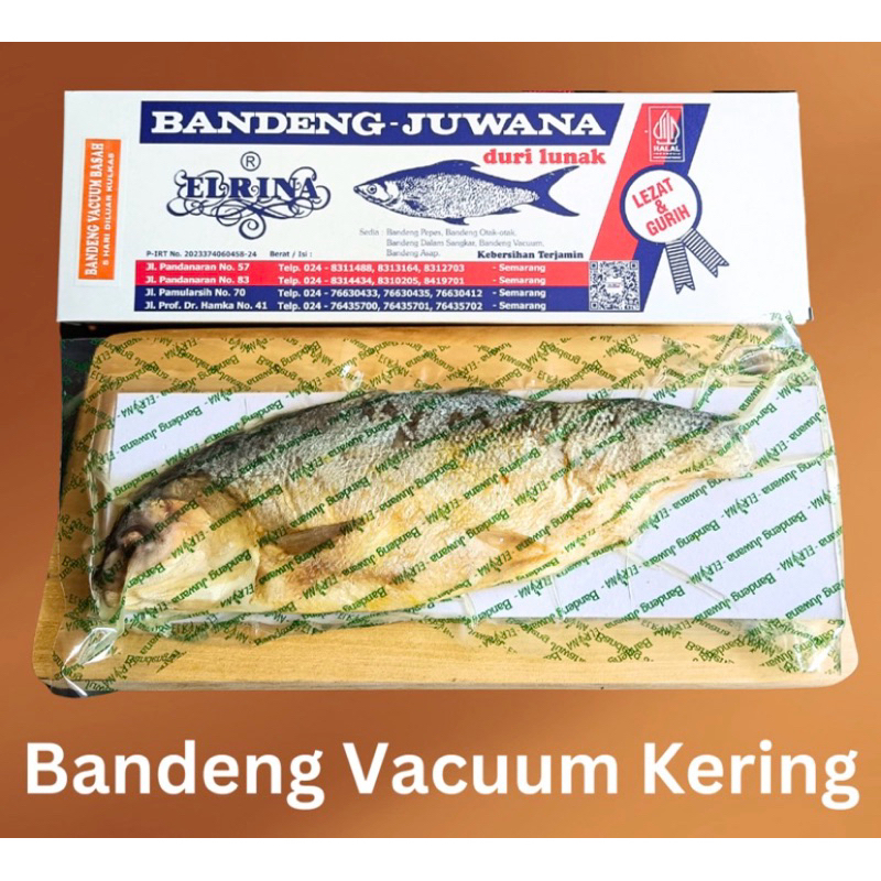 Bandeng Presto Juwana Duri Lunak Bandeng Juwana Erlina Vacuum Kering Semarang