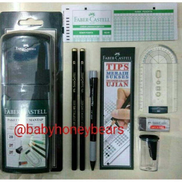 

STAR Paket ujian mantap faber castell