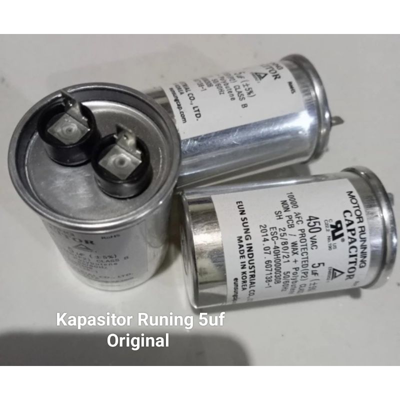 kapasitor Runing Kulkas Original Lg 5Uf
