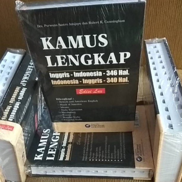 

Kamus lengkap Inggris indonesia 346hal indonesia inggris 34 hal p C5I9