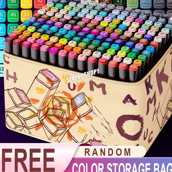 

KODE N3O9 COD Touch 86483624 Warna Sketsa Spidol Umum General Marker Set Animation Markers