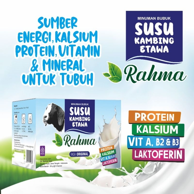 

Susu Kambing Etawa RAHMA