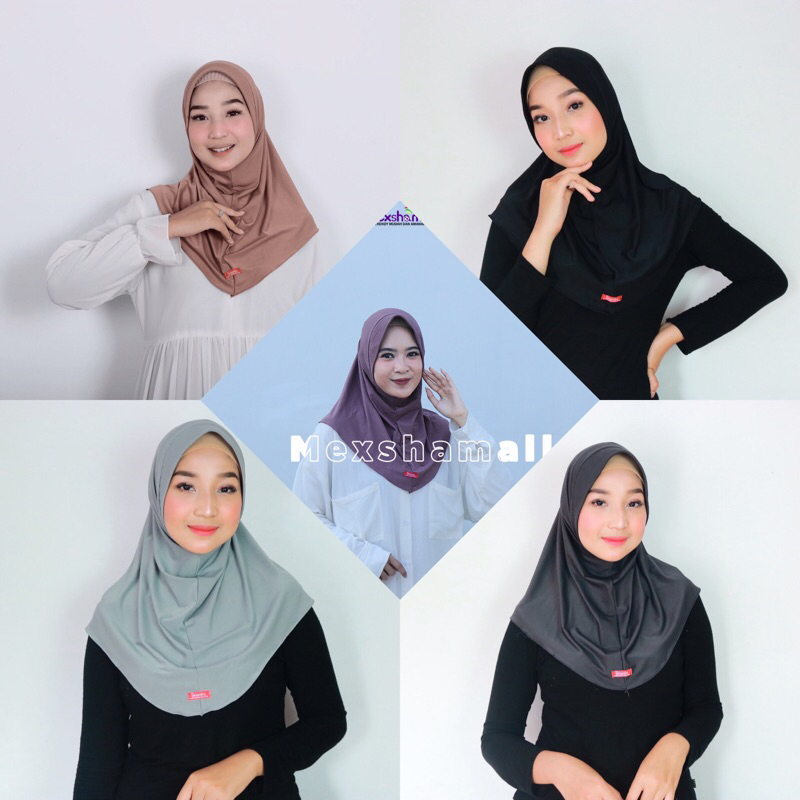 Hijab bergo shamira