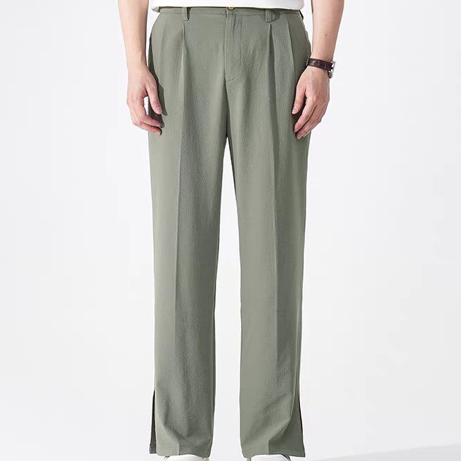 Terjangkau Korean Style  Celana Pria Reguler Original  Celana Formal Casual