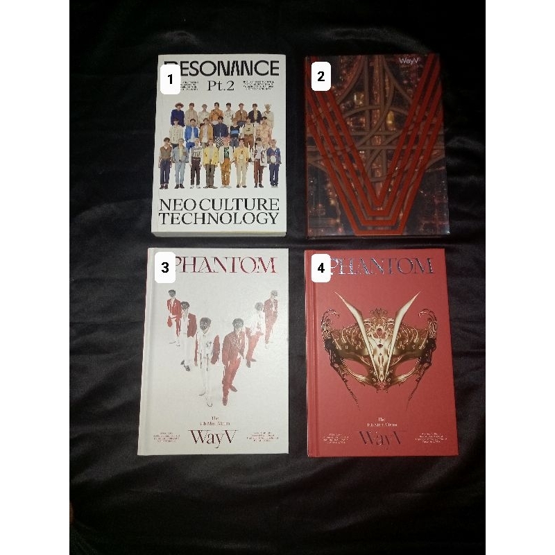 ALBUM ONLY NCT WAYV DEPARTURE KICKBACK PHANTOM