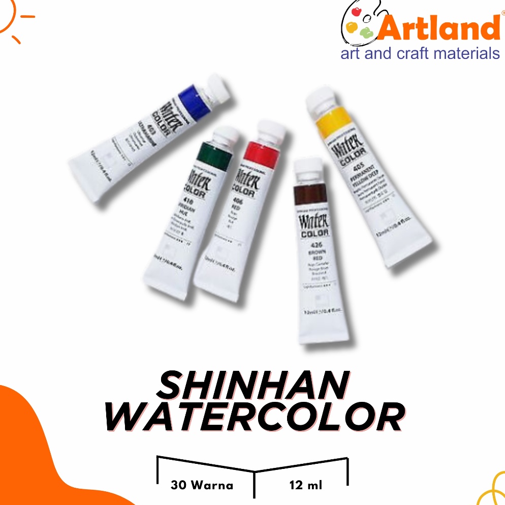 

Shinhan Professional Artist Grade Water Color 12ml j A3J2