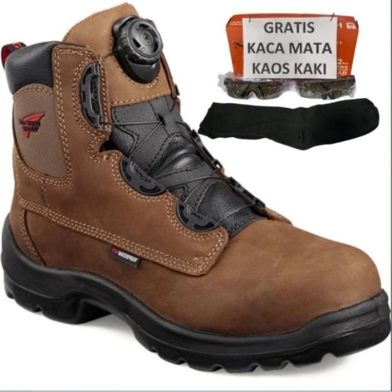 SEPATU SAFETY RED WING TIPE 4216 ORGINAL/ SAFETY SHOES RED WING