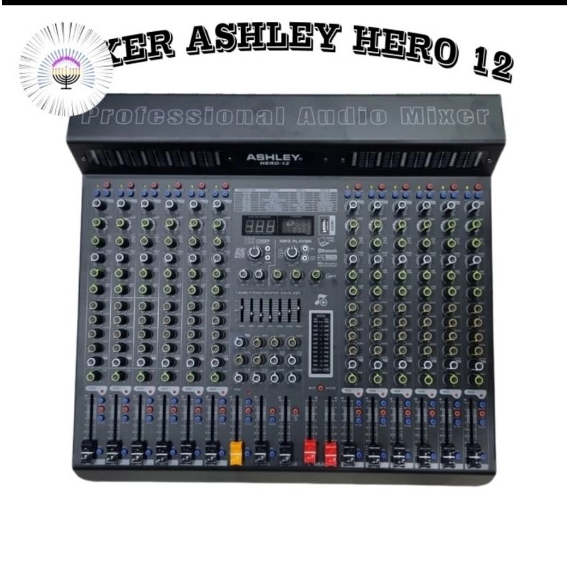 Mixer audio ashley hero 12 original new