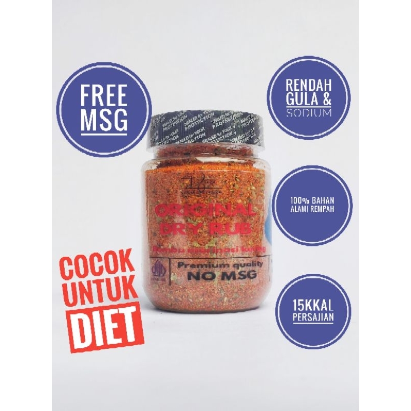

dry rub original bumbu marinasi kering untuk diet