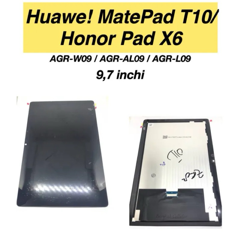 Original Lcd Touchscreen Huawei MatePad T10 AGR-W09 9,7 Inchi