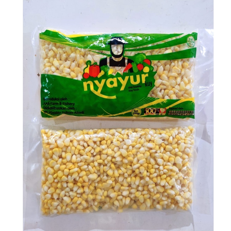 Jasuke Jagung Manis Pipil Frozen Nyayur 500gr Best Seller