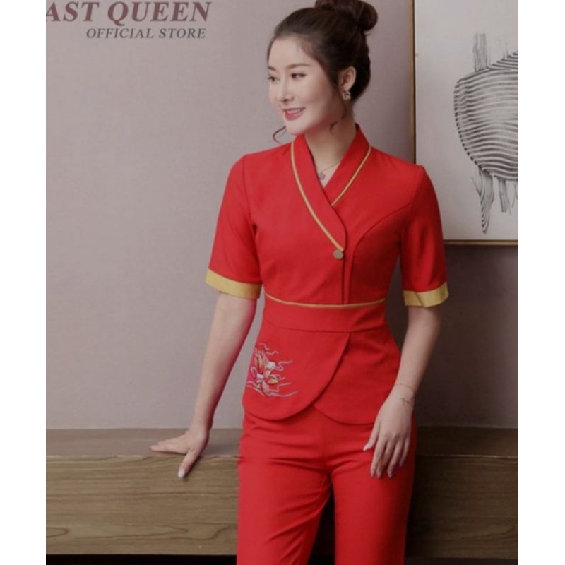 Seragam kerja wanita/ SPG/ Salon/ Klinik kecantikan dll