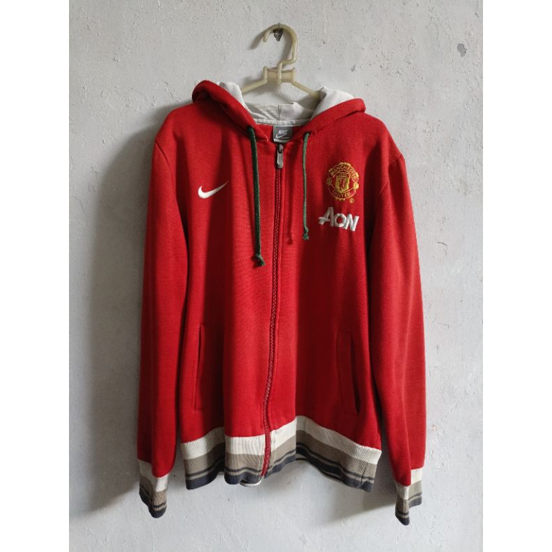 Zip Hoodie Nike Manchester United
