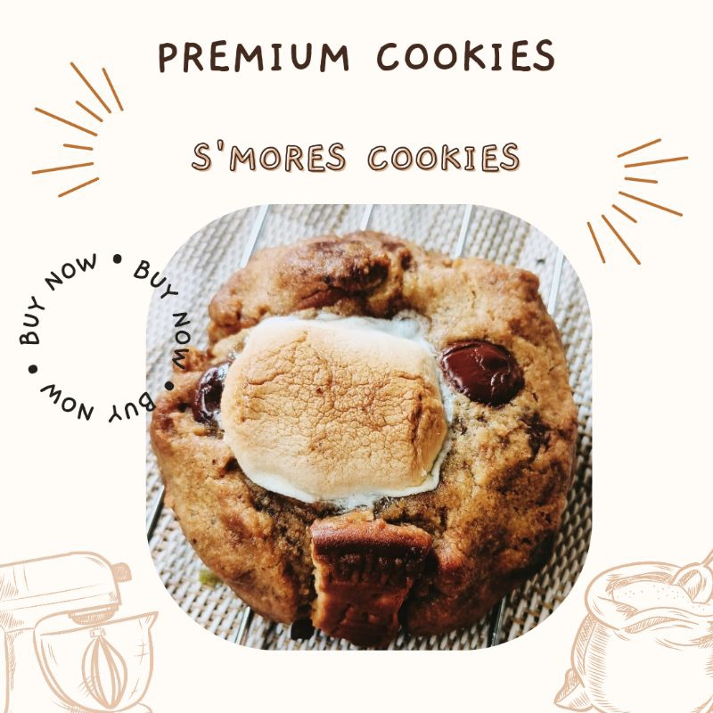 

Premium Soft Cookies(FAMILY PACK) ISI 6PCS Bebas Pilih rasa