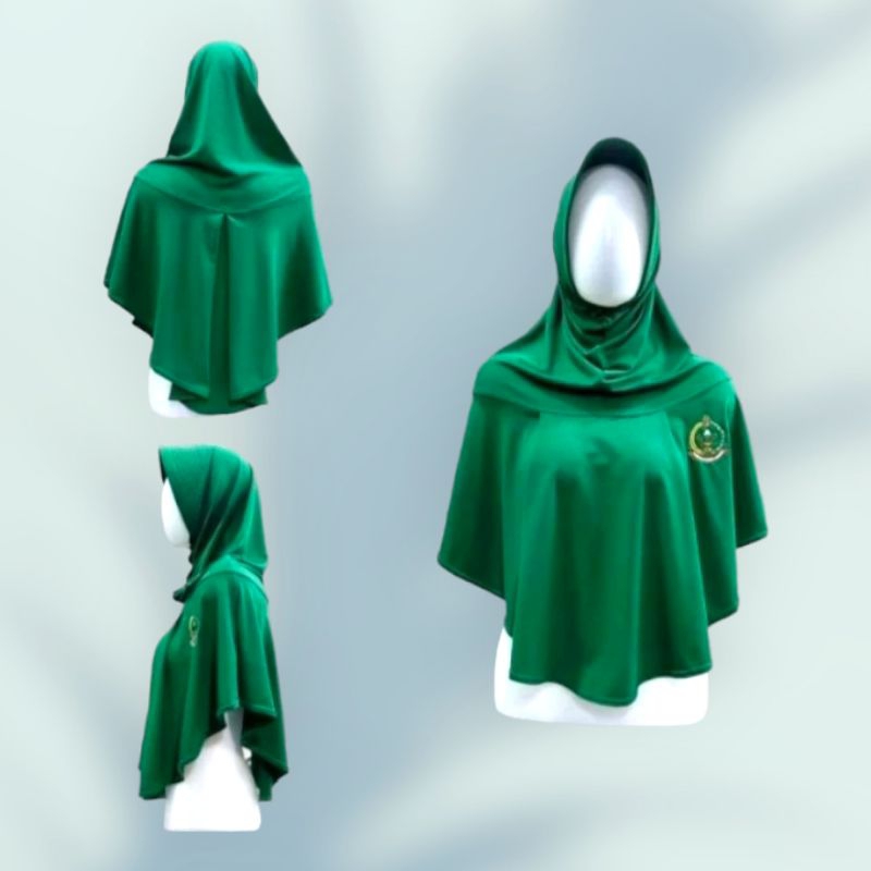Jilbab PSO Persit terbaru logo bordir/Kerudung PSO Persit