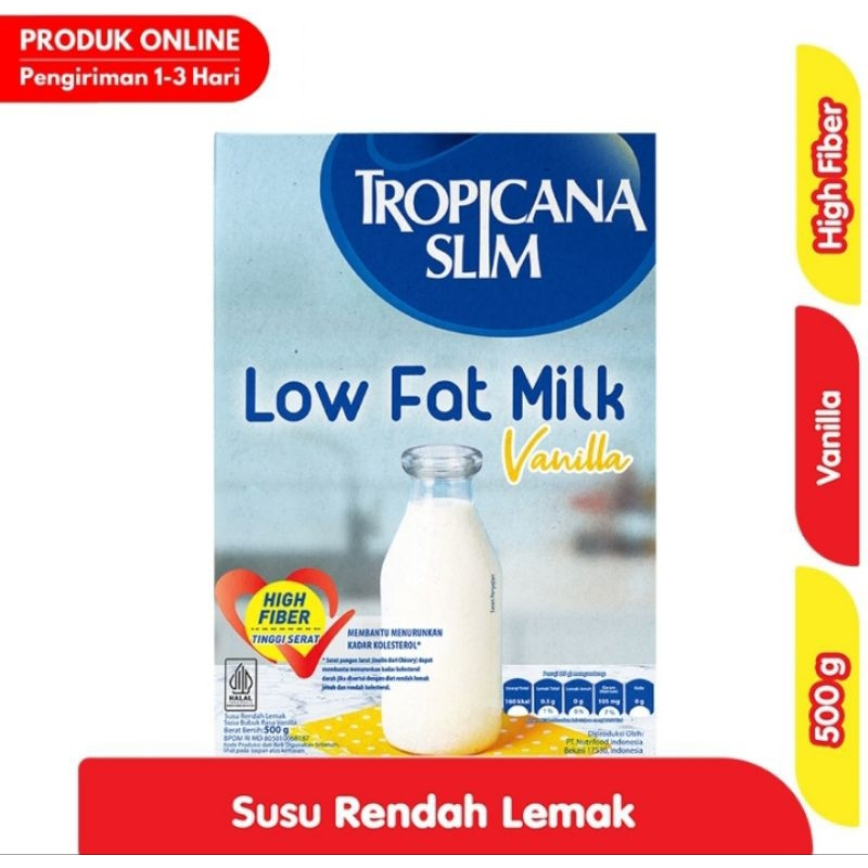 

Tropicana Slim Low Fat Vanilla 500g