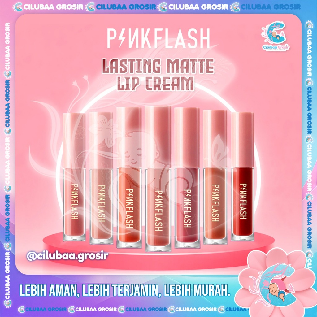 PINKFLASH Lasting Matte Lip Cream | Lipcream | Pink Flash Lipstick